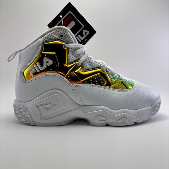 NWT FILA MB “Night Walk”Iridescent Youth (GS) Basketball Shoes Size 7 - Picture 3 of 12